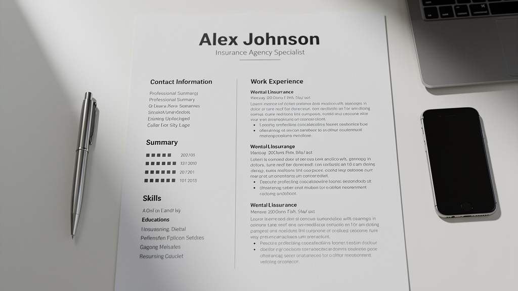 Elevate Your Career with an Impressive Insurance Agency Resume That Gets You Hired